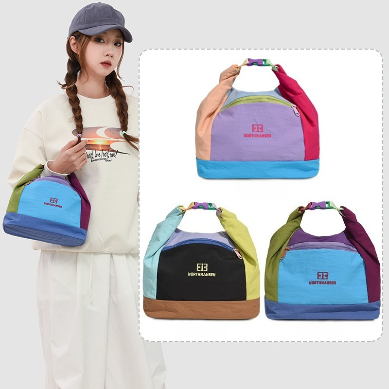 Women Accessories Pouch - حقيبة كتف للجنسين بألوان الدوبامين -