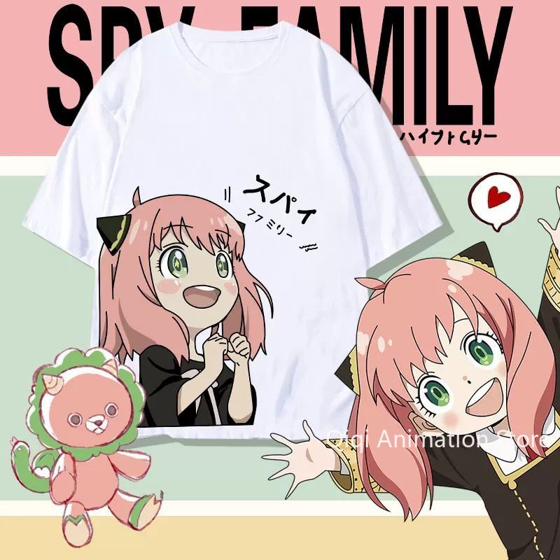 Women'S Accessories Clothing - تي شيرت SPY×FAMILY Anime Anya Forger