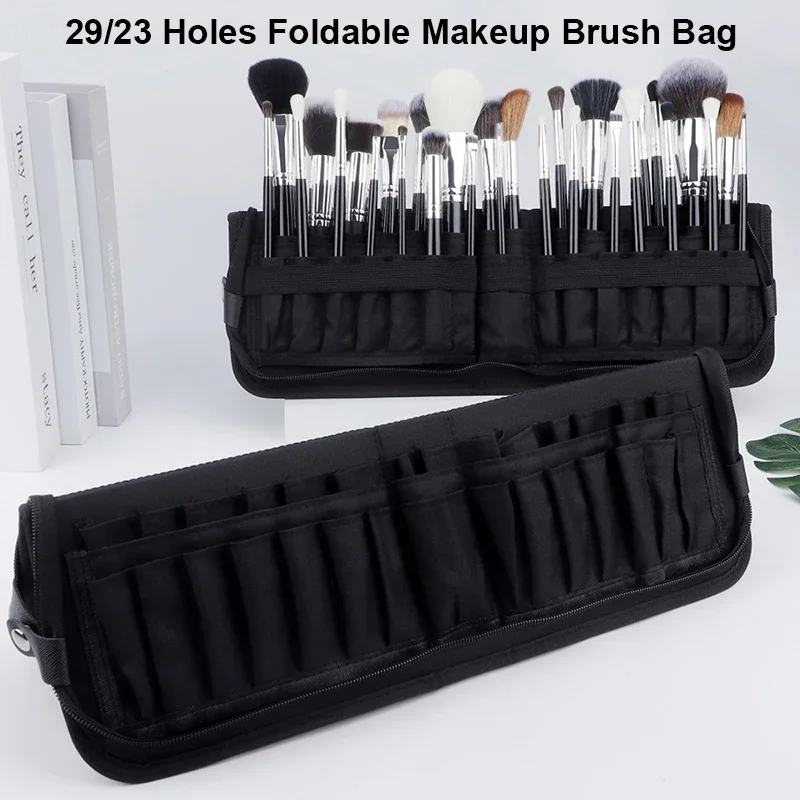 Women Accessories Pouch - 29/23 ثقوب طوي فرشاة للمكياج حقيبة