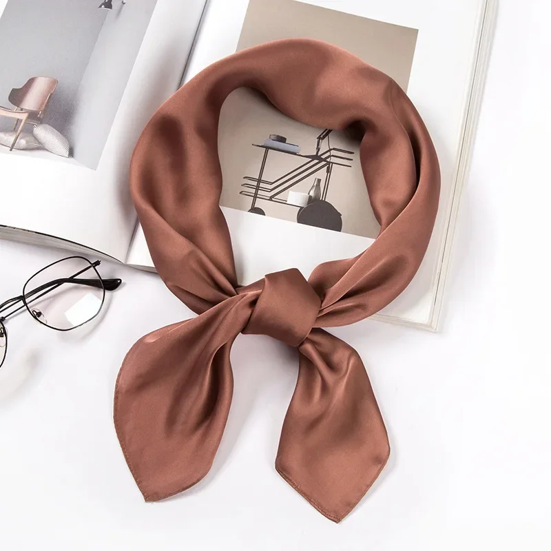 وشاح ساتان نسائي 70 سم بلون مو - مراجعة Women'S Accessories For Neck وسعره