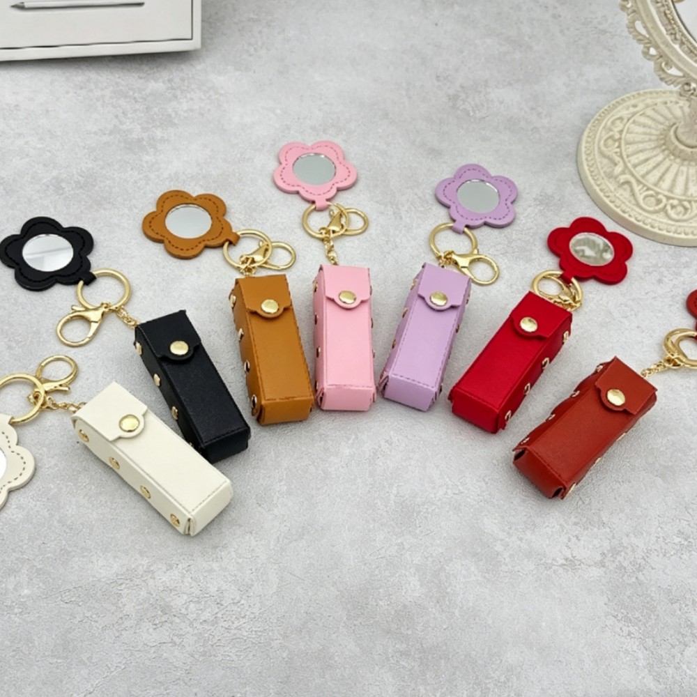 حافظة أحمر شفاه محمولة مع مرآة - مراجعة Women Accessories Pouch وسعره