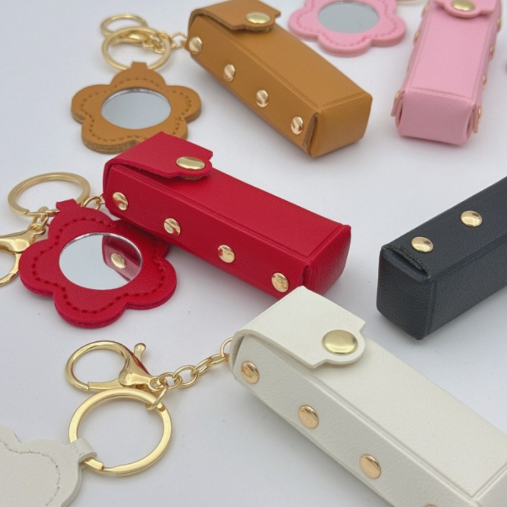 حافظة أحمر شفاه محمولة مع مرآة - مراجعة Women Accessories Pouch وسعره