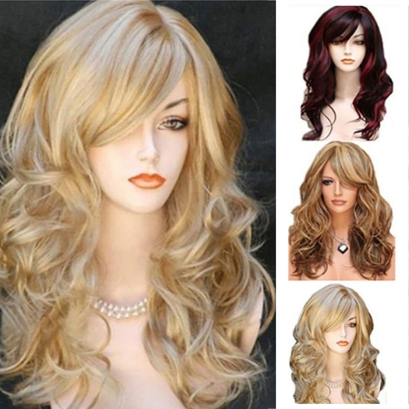 شعر مستعار نسائي طويل مموج وكث - مراجعة Women'S Accessories Clothing وسعره