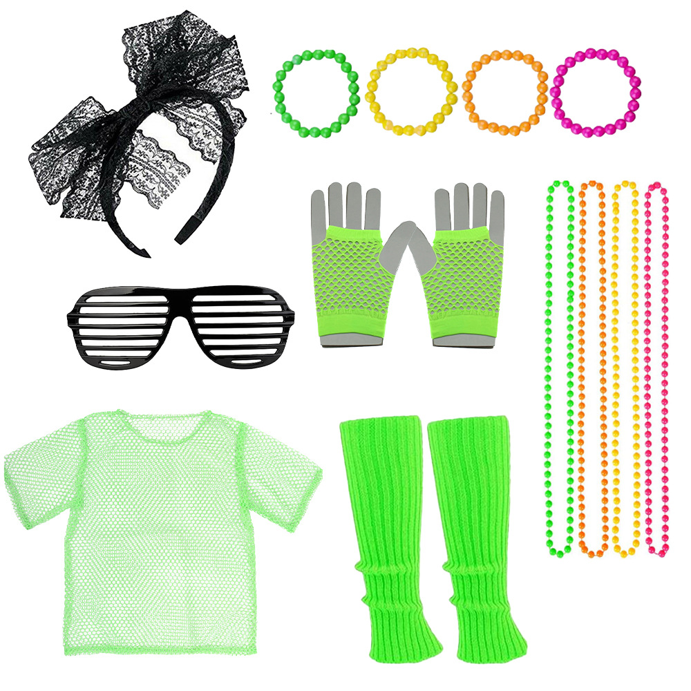 90s الزي الملحقات 80s تأثيري ح - مراجعة Women'S Accessories In The 80S وسعره