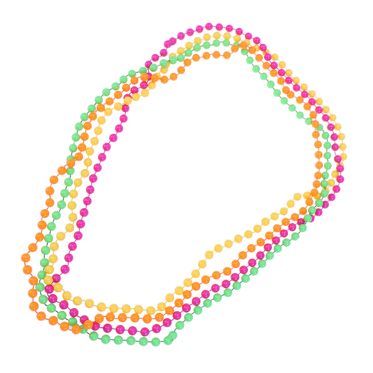 4 قطع قلادة خرز بلاستيكية للنس - مراجعة Women'S Accessories In The 80S وسعره