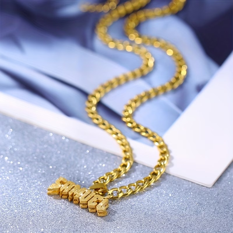 قلادة مخصصة بطبقتين من الفولاذ - مراجعة Layered Necklace Set وسعره