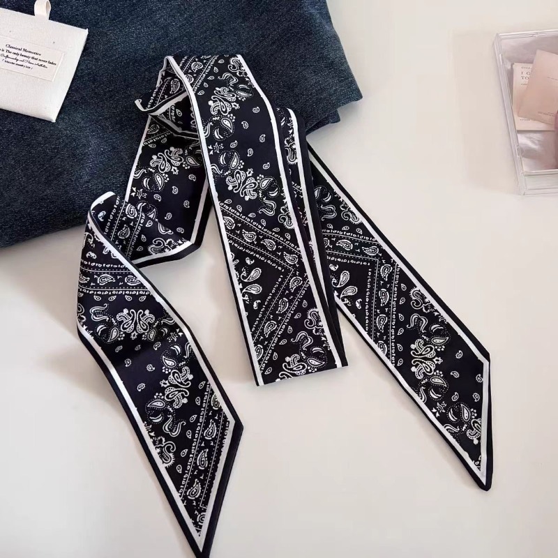 وشاح طويل مزدوج الوجهين بنقشة  - مراجعة Women'S Accessories For Neck وسعره