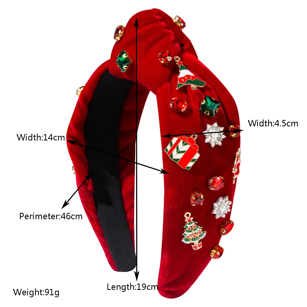 إكسسوارات شعر جديدة لعيد الميل - مراجعة Women'S Accessories Flannels وسعره