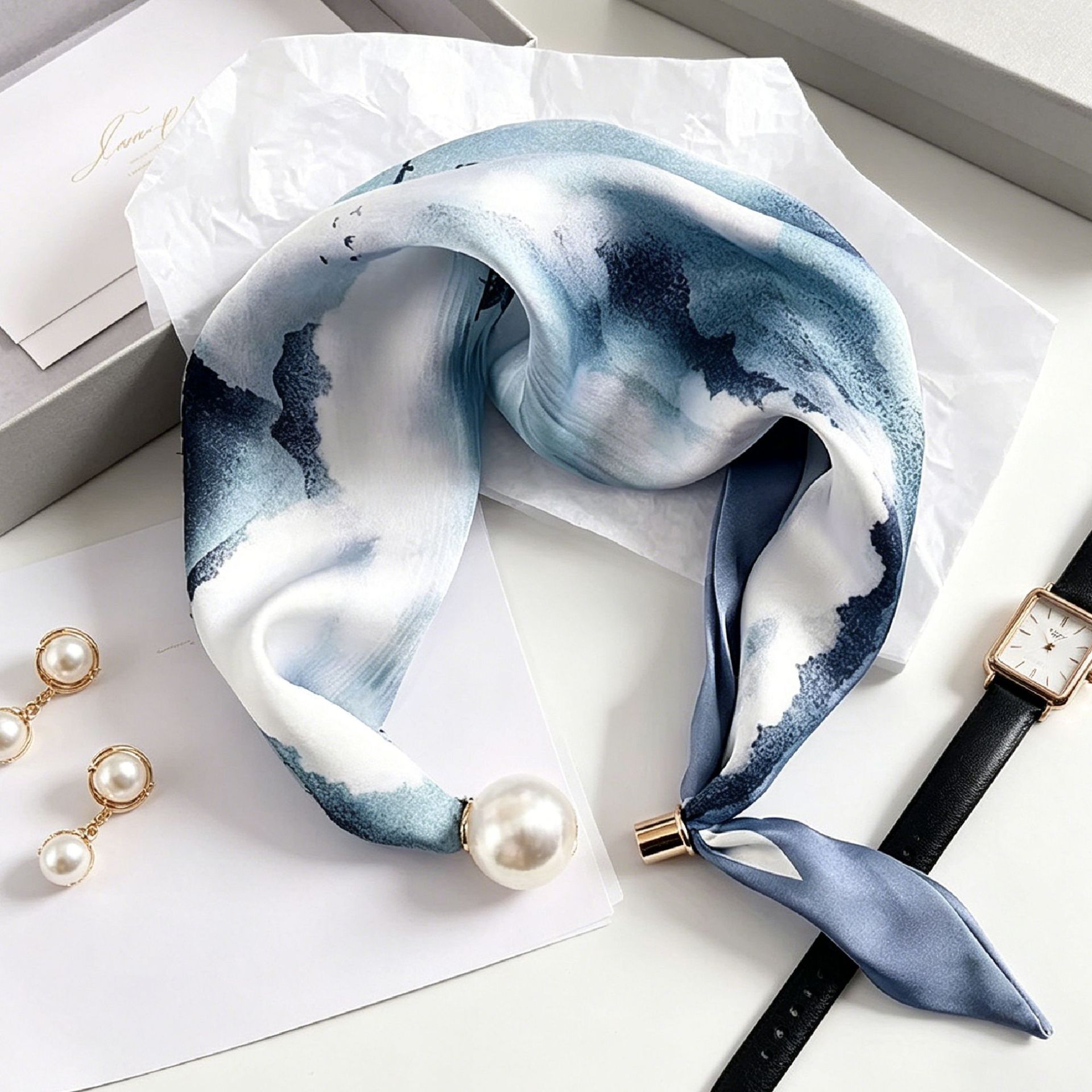 وشاحات أنيقة وعصرية مزينة بالل - مراجعة Women'S Accessories For Neck وسعره
