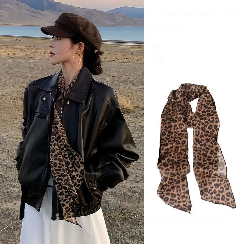 وشاح حريري رفيع بنقشة الزهور و - مراجعة Women'S Accessories For Neck وسعره