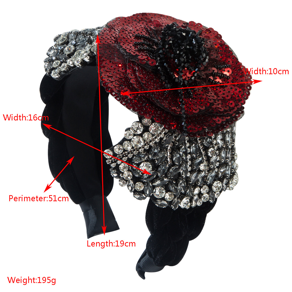 عصابة رأس من الفلانيل المنسوج  - مراجعة Women'S Accessories Flannels وسعره