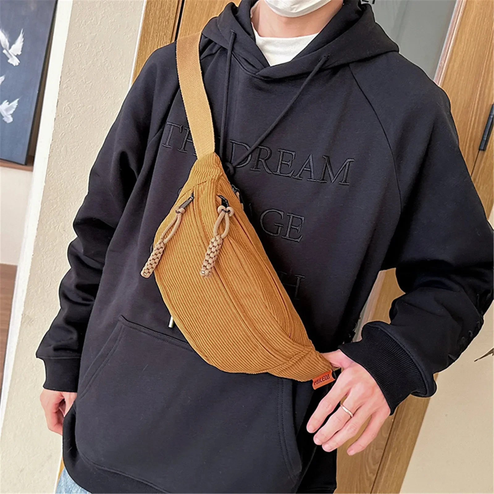 2024 موضة حزمة مراوح عادية سرو - مراجعة Women Accessories Pouch وسعره