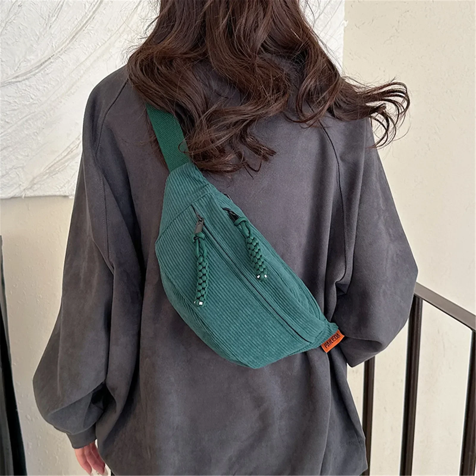 2024 موضة حزمة مراوح عادية سرو - مراجعة Women Accessories Pouch وسعره