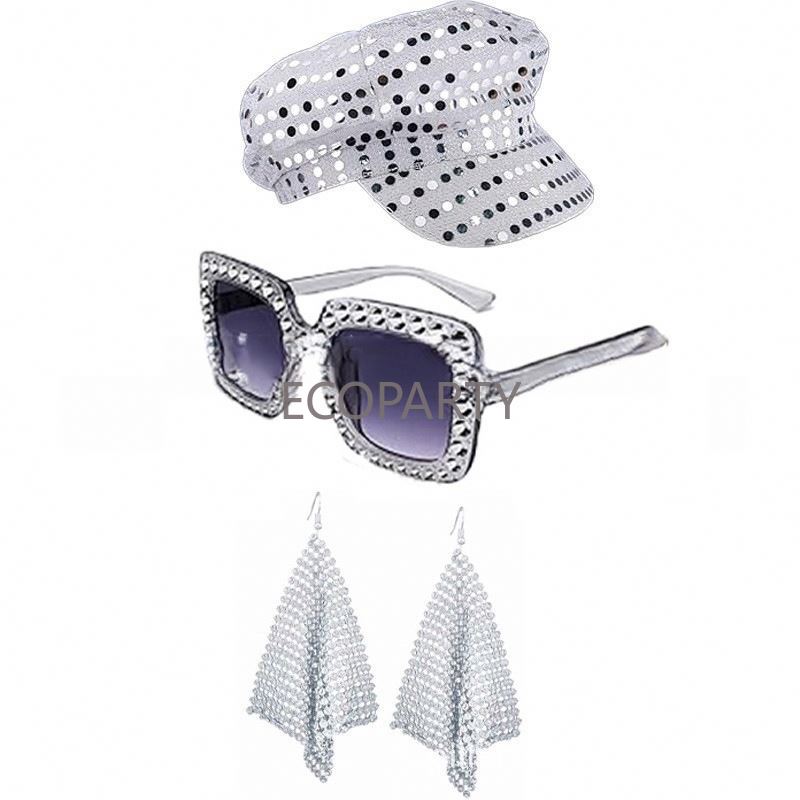 2024 3 قطعة/5 قطعة 70s ديسكو ز - مراجعة Women'S Accessories In The 80S وسعره