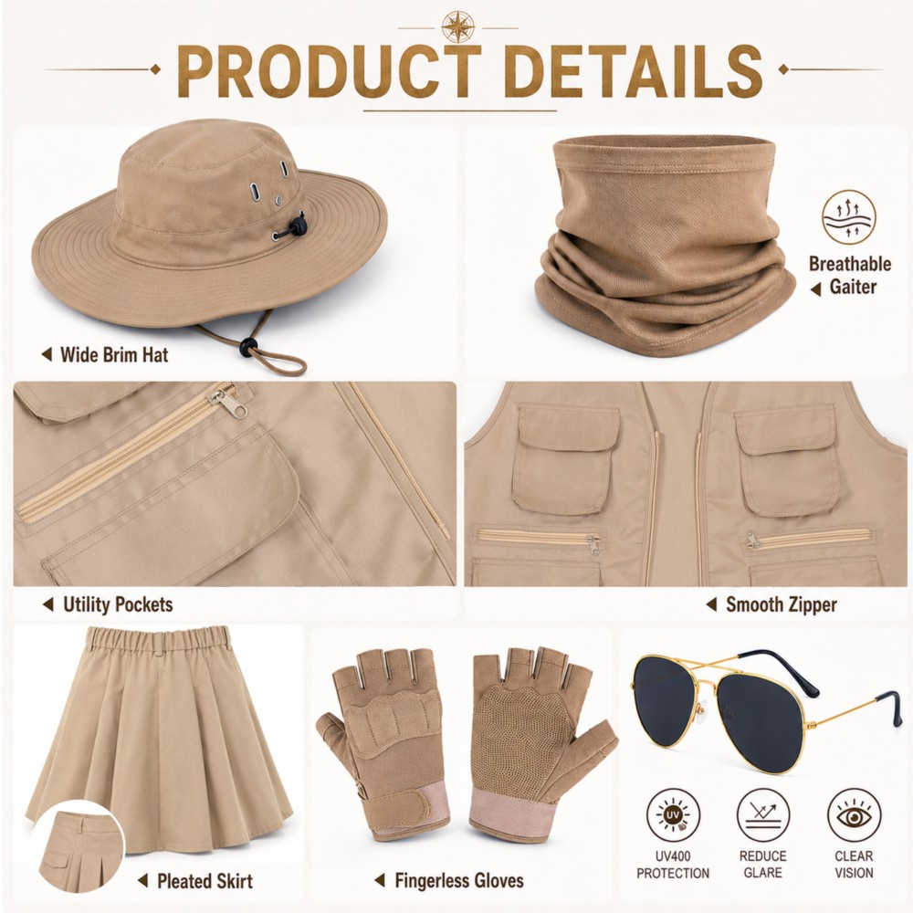 ملابس وإكسسوارات للتنزه في اله - مراجعة Women'S Accessories Clothing وسعره
