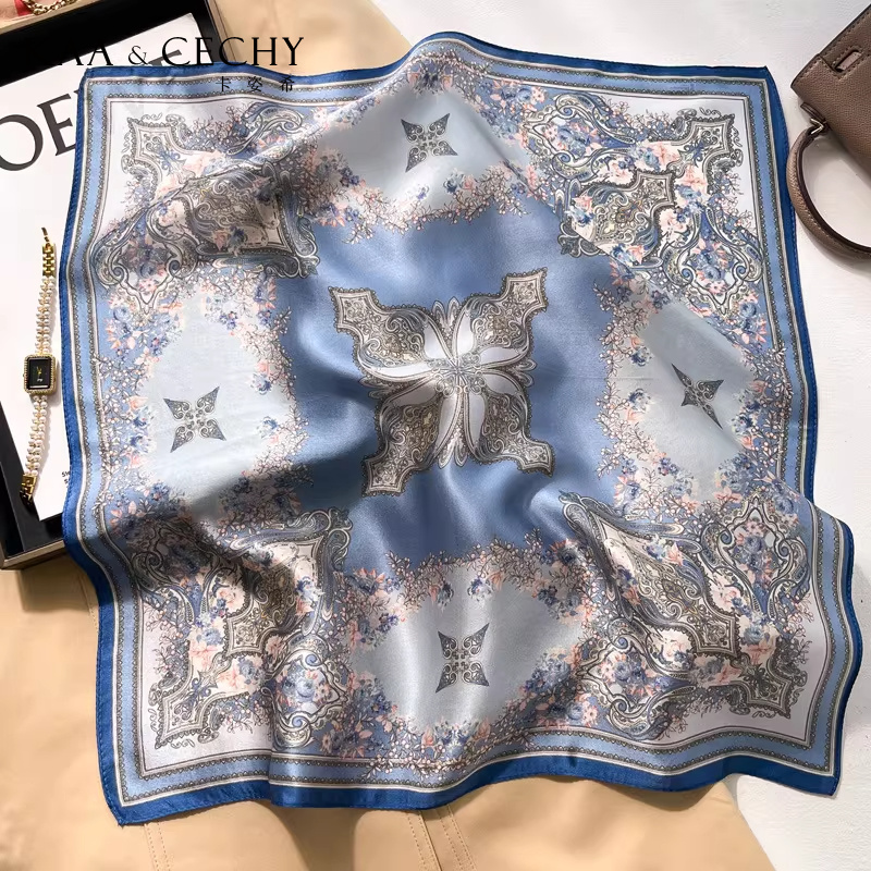 وشاح مربع من الحرير الطبيعي 10 - مراجعة Women'S Accessories For Neck وسعره