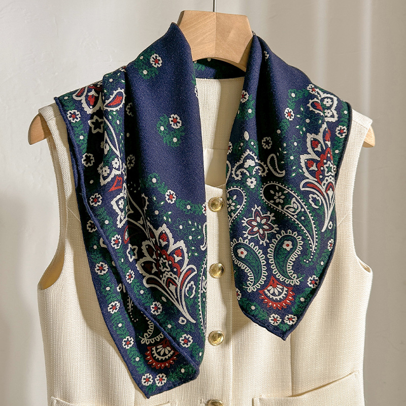 70% الصوف 30% وشاح حريري النسا - مراجعة Women'S Accessories For Neck وسعره