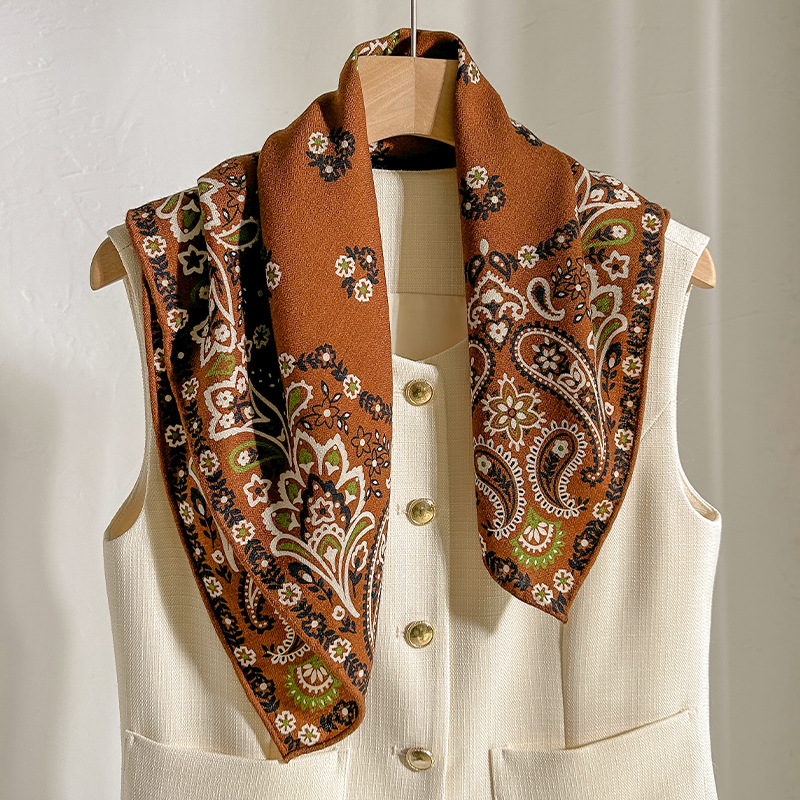 70% الصوف 30% وشاح حريري النسا - مراجعة Women'S Accessories For Neck وسعره
