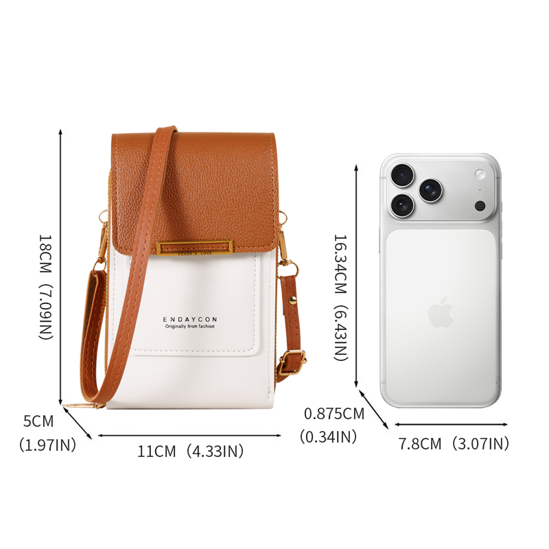 حقيبة هاتف نسائية من ENDAYCON  - مراجعة Women Accessories Pouch وسعره