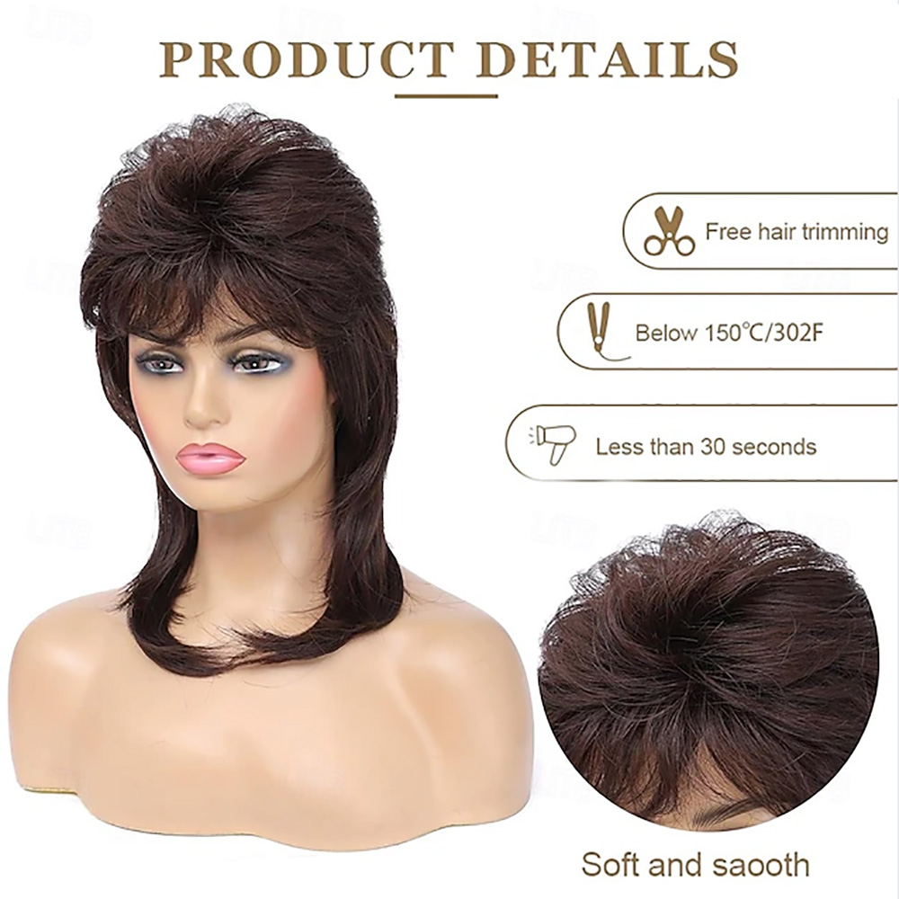شعر مستعار صناعي من HAIRJOY لل - مراجعة Women'S Accessories In The 80S وسعره